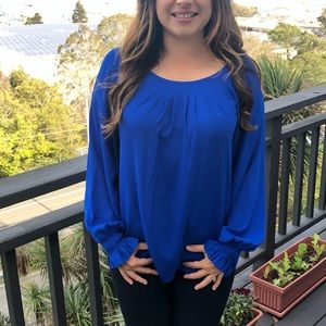 Banana Republic Ruffle Sleeve Blouse